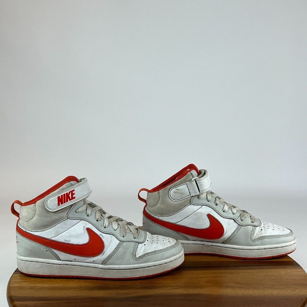 Big Kids Nike Court Borough Mid 2 Athletic Basketball Shoes Sneakers Size 6 Y
